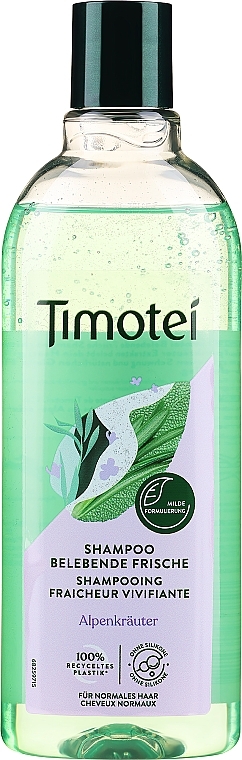Шампунь для волосся "Підбадьорлива свіжість" - Timotei — фото N1