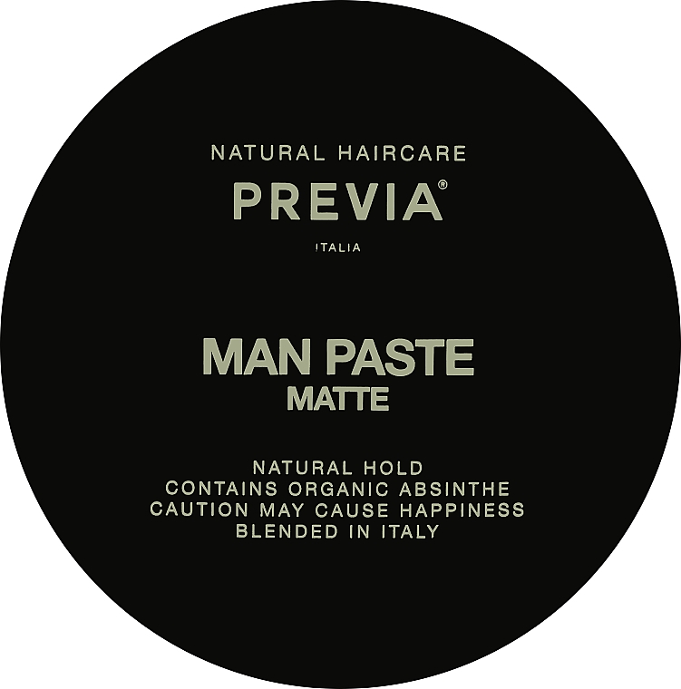 Паста для укладки волос - Previa Man Paste Matte