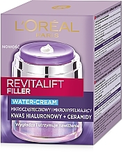 Крем зміцнювальний для обличчя - L'Oreal Paris Revitalift Filler Water-Cream — фото N4