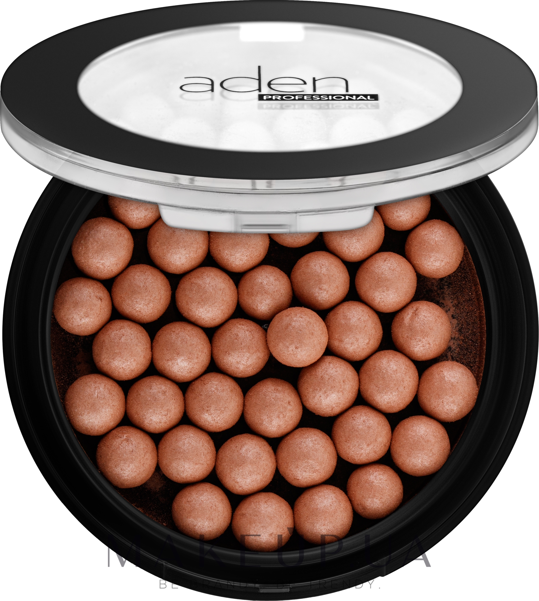 Пудра в шариках - Aden Cosmetics Powder Pearls — фото 02 - Latte