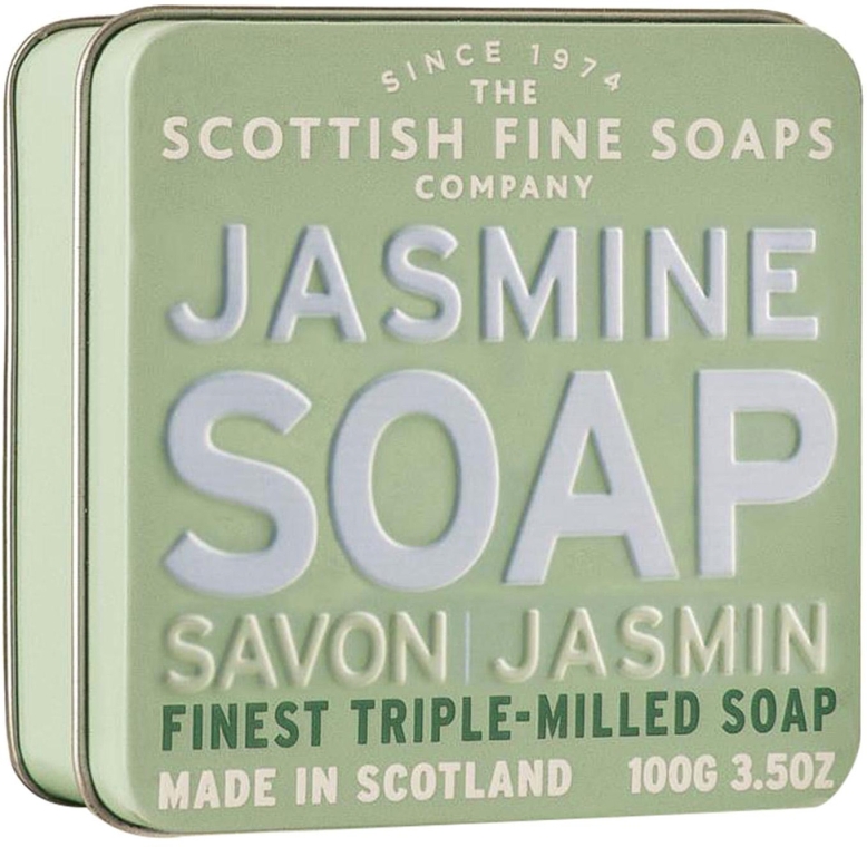 Мыло "Жасмин" - Scottish Fine Soaps Jasmine Soap In A Tin — фото N1