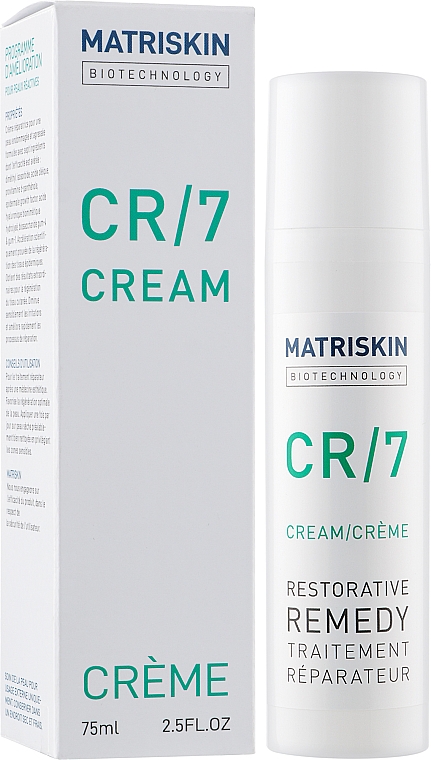 Восстанавливающий заживляющий крем для лица - Matriskin CR7 Cream — фото N2
