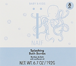 Бомбочка для ванны - Naif Baby & Kids — фото N1