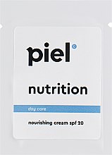 Денний живильний крем - Piel Cosmetics Silver Cream Youth Defence Nutrition SPF 20 (пробник) — фото N1