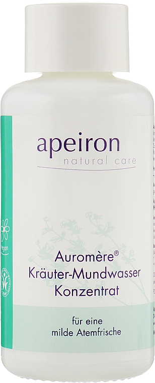 Ополаскиватель-концентрат для полости рта - Apeiron Auromere Herbal Mouthwash Concentrate — фото N1