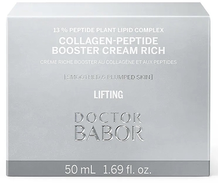 Крем-бустер колагеново-пептидний для обличчя - Babor Doctor Babor Lifting Collagen-Peptide Booster Cream Rich — фото N2