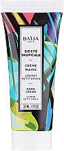 Парфумерія, косметика Крем для рук - Baija Sieste Tropicale Hand Cream