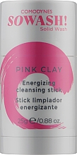 Стік для очищення шкіри та надання енергії "Рожева глина" - Comodynes SoWash! Pink Clay Energizing Cleansing Stick — фото N1
