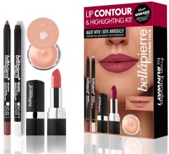 Духи, Парфюмерия, косметика Набор для контурирования губ - Bellapierre Lip Contour and Highlighting Kit Nude