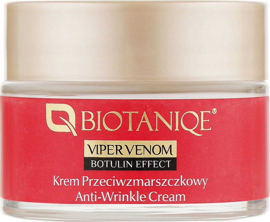 Крем для лица против морщин 50+ - Dermoskin Expert Viper Venom Botulin Effect Anti-Wrinkle Cream 50+ — фото N1