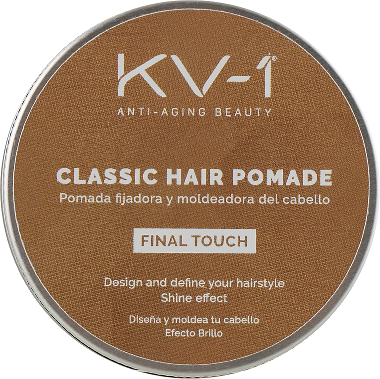Классическая помада для волос с эффектом блеска - KV-1 Final Touch Classic Hair Pomade  — фото N1