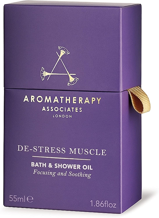 Масло для ванны и душа - Aromatherapy Associates De-Stress Muscle Bath & Shower Oil  — фото N5