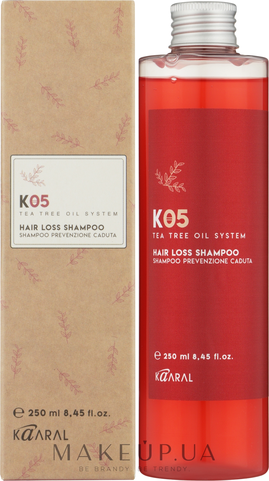 Шампунь против выпадения волос - Kaaral К05 Anti Hair Loss Shampoo — фото 250ml