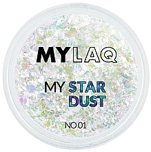 Пыльца для ногтей - MylaQ My Star Dust — фото N1