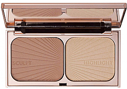 Духи, Парфюмерия, косметика УЦЕНКА Набор для контурирования - Charlotte Tilbury Filmstar Bronze & Glow Light To Medium *