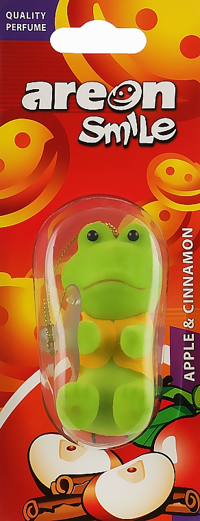 Ароматизатор-игрушка для воздуха "Яблоко и корица" - Areon Smile Toys Apple & Cinnamon — фото N1