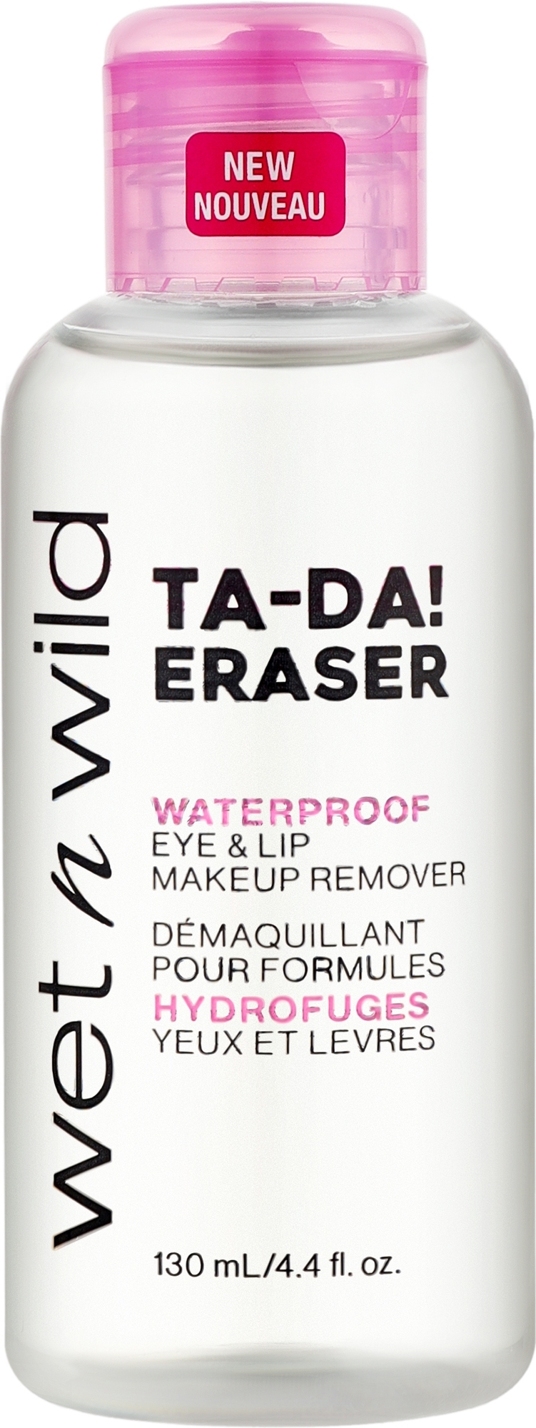 Средство для снятия водостойкого макияжа - Wet N Wild Ta-Da! Eraser Waterproof Eye & Lip Makeup Remover — фото 130ml