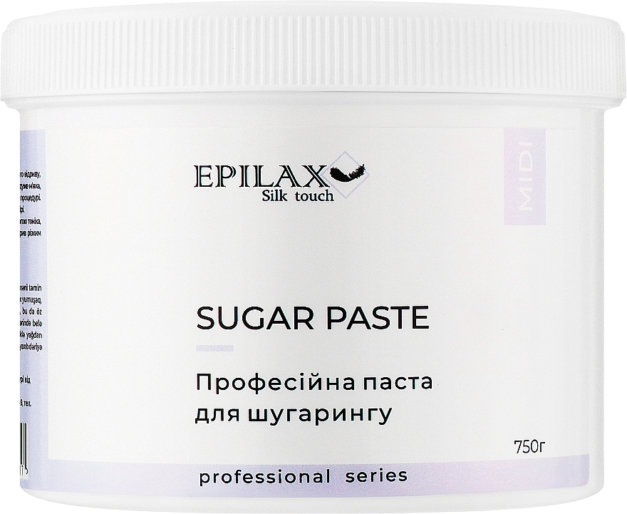 Сахарная паста для шугаринга "Midi" - Epilax Silk Touch Professional Sugar Paste — фото N1