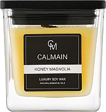 Парфумерія, косметика Ароматична свічка "Медова магнолія" - Calmain Candles Honey Magnolia