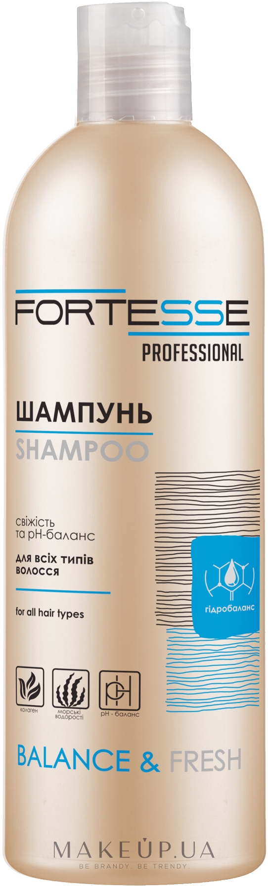 Шампунь  - Fortesse Professional Balance & Fresh Shampoo — фото 400ml