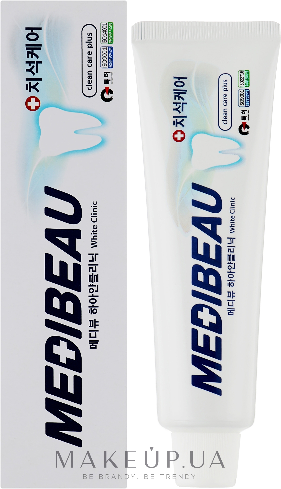 Зубна паста відбілювальна - Medibeau White Clinic Toothpaste — фото 120g