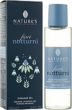 Массажное масло для тела - Nature's Night Flowers massage Oil — фото N2