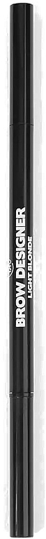 Автоматичний олівець для брів зі щіточкою - BH Cosmetics Brow Designer Precision Pencil — фото N1
