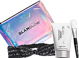 Парфумерія, косметика Набір - Glamglow Hollywood's Facialist Will See You Now (mask/100g + headband/1pcs + brush/1pcs + bag/1pcs)