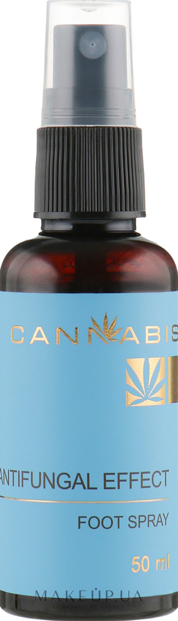 Спрей-актив для ніг "Попередження виникнення грибка" з екстрактом канабісу - Cannabis Foot Spray — фото 50ml
