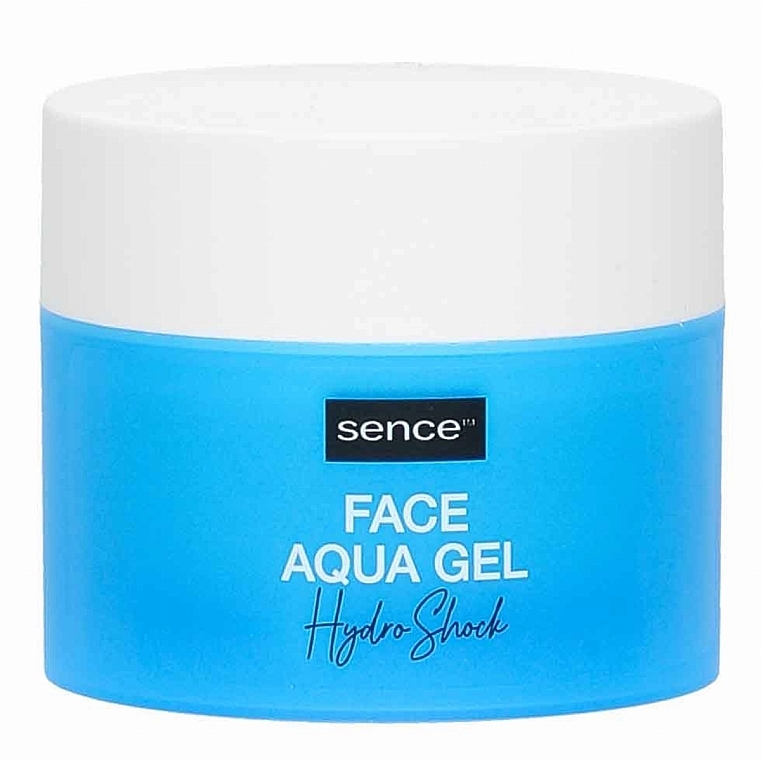 Зволожувальний гель для обличчя - Sence Face Aqua Gel Hydro Shock — фото N1