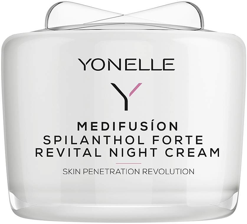 Відновлювальний нічний крем для обличчя - Yonelle Medifusion Spilantol Forte Revital Night Cream — фото N1