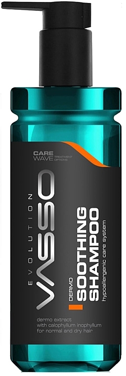 Шампунь для волос - Vasso Professional Shooting Hair Shampoo Dermo — фото N1