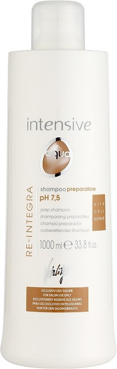 Шампунь для глибокого очищення - vitality's Intensive Aqua Re-Integra Shampoo pH 7,5 — фото N1
