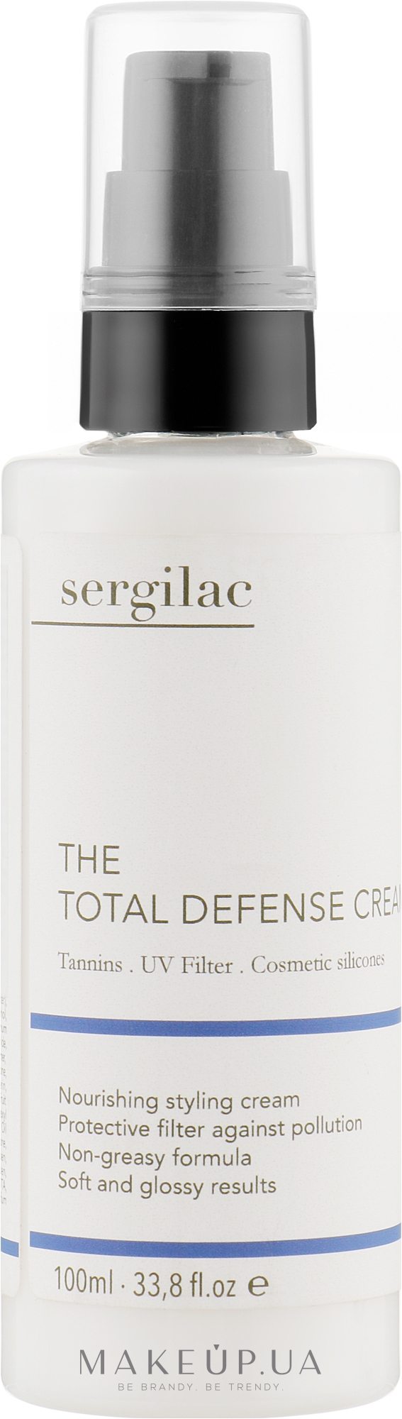Крем для волос защитный - Sergilac The Total Defense Cream — фото 100ml