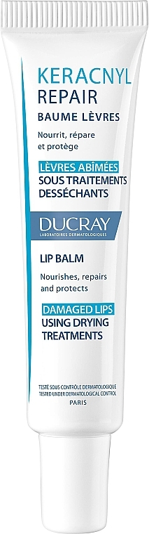 Восстанавливающий бальзам для губ - Ducray Keracnyl Repair Lip Balm — фото N3