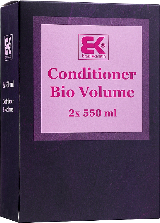 Набір - Brazil Keratin Bio Volume Conditioner Set (h/cond/550mlx2) — фото N1