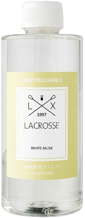 Парфуми для каталітичних ламп "Білий мускус" - Ambientair Lacrosse White Musk Lamp Fragrance — фото N1
