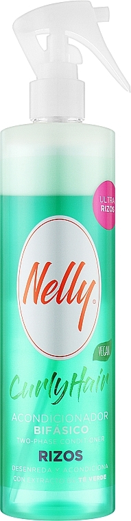 Двофазний кондиціонер для в'юнкого волосся - Nelly Hair Conditioner — фото N1