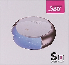 Лампа для маникюра 48 Вт, 33 LED, белая - SML S3 White — фото N3