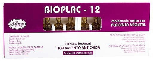 Ампулы против выпадения волос - Nurana Bioplac-12 Anti Hair Loss Treatment Ampoules — фото N2