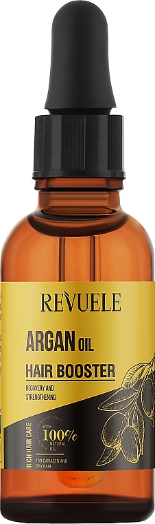 Аргановое масло для волос - Revuele Argan Oil Active Hair Booster — фото N1