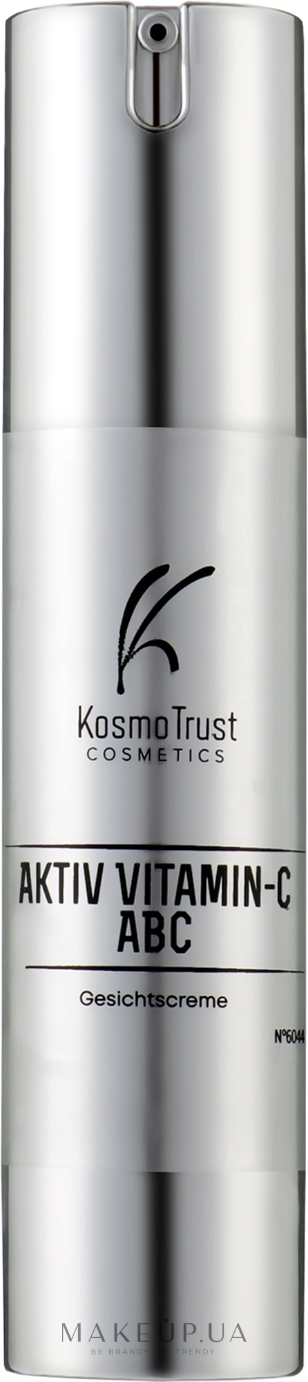 Живильний крем з вітаміном С - KosmoTrust Cosmetics Aktiv Vitamin-C ABC Face Cream — фото 50ml