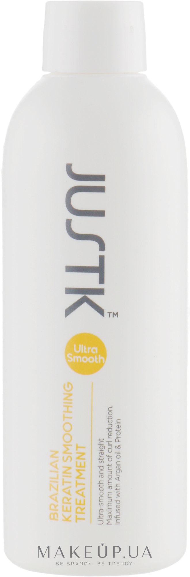 Кератин для выпрямления волос - JustK Brazilian Keratin Smoothing Treatment — фото 100ml