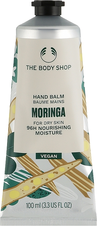 Крем-бальзам для рук "Морінга" - The Body Shop Vegan Moringa Hand Balm — фото N2
