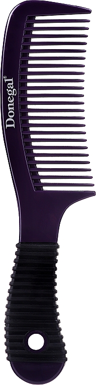 Гребінь для волосся 19.7 см, темно-фіолетовий - Donegal Hair Comb — фото N1