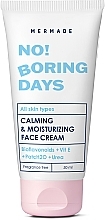Парфумерія, косметика Зволожуючий крем для обличчя - Mermade No! Boring Days Bioflavonoids & Vitamin E Calming & Moisturirizing Face Cream