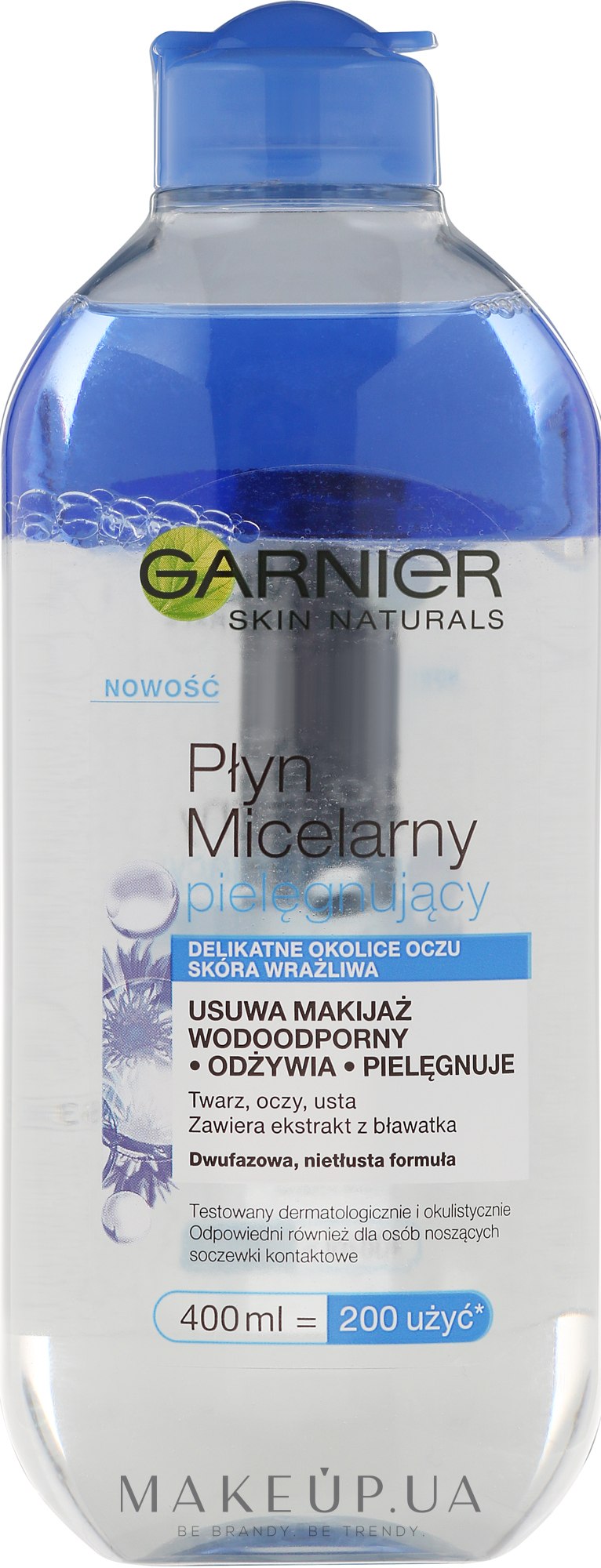 Мицеллярная жидкость снятия макияжа - Garnier Skin Naturals Micelar Water — фото 400ml