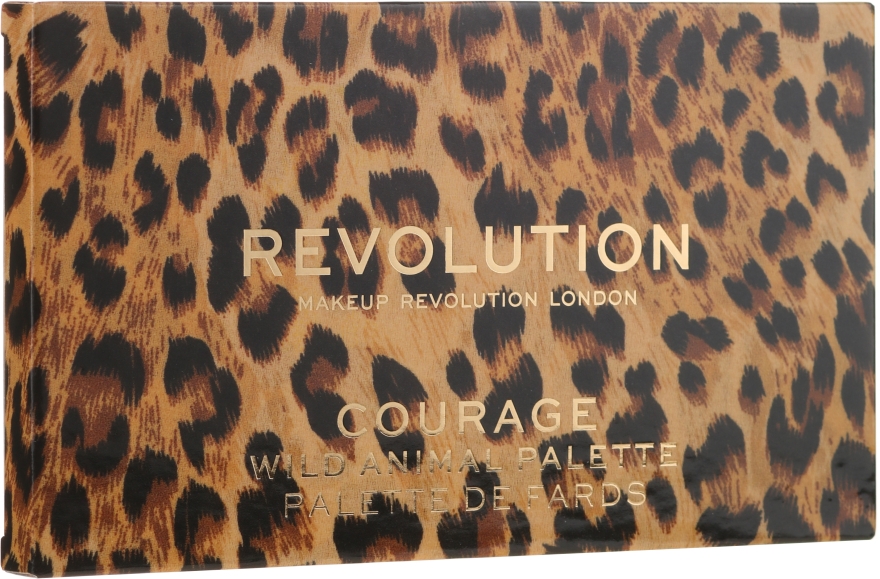 Палетка теней для век - Makeup Revolution Wild Animal — фото N4