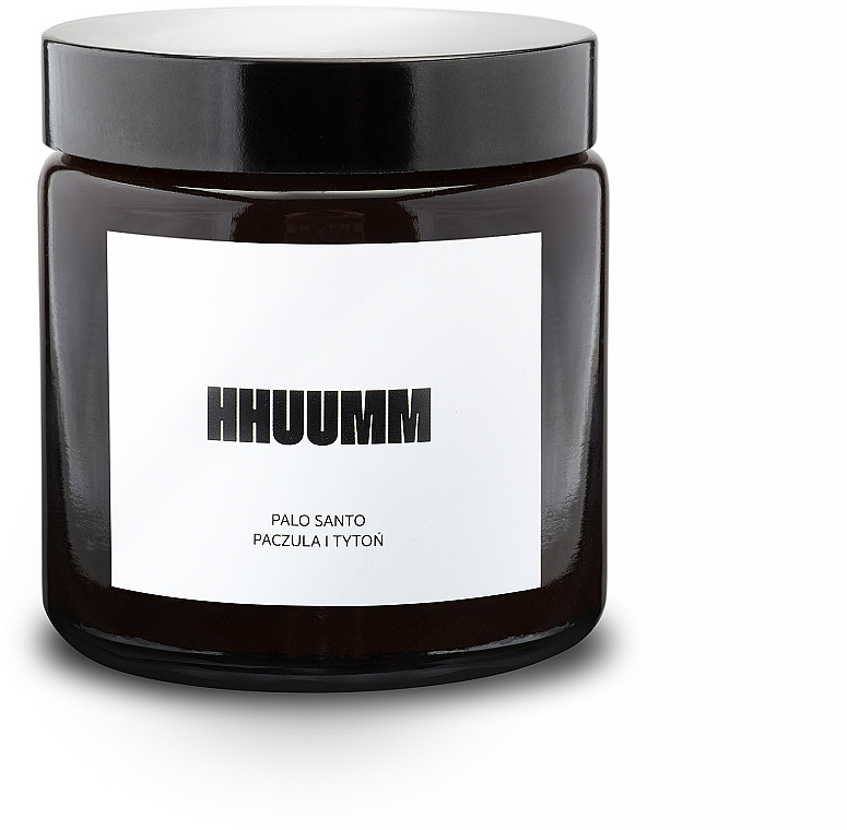 Натуральна соєва свічка з ароматом пало санто - Hhuumm — фото N1