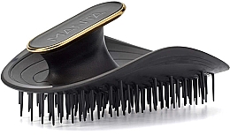 Щетка для волос, черная - Manta Healthy Hair Brush Black — фото N2